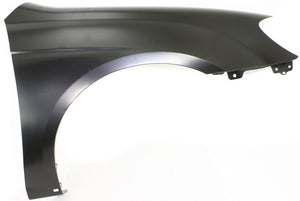 SPECTRA 07-09 FRONT FENDER RH, Primed, w/o Signal Light Hole, w/ Body Side Molding Holes