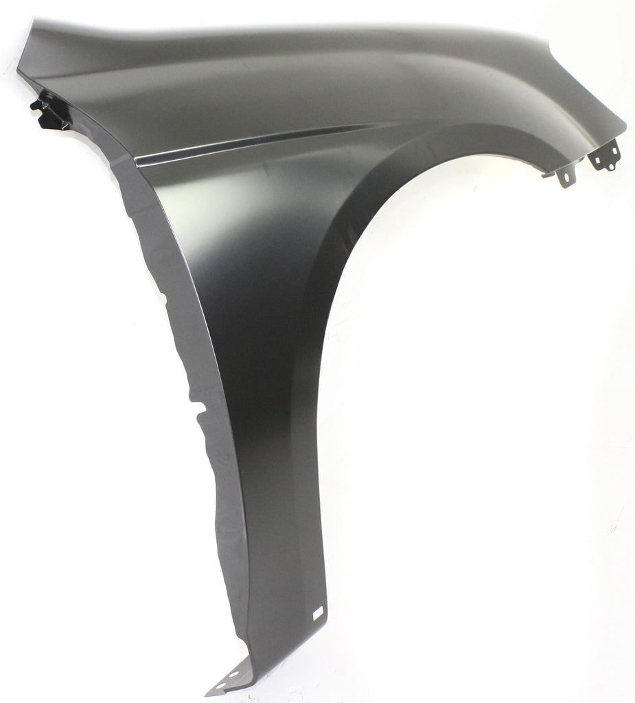 SPECTRA 07-09 FRONT FENDER RH, Primed, w/o Signal Light Hole, w/ Body Side Molding Holes