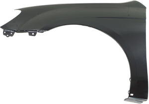 SPECTRA 07-09 FRONT FENDER LH, Primed, w/o Signal Light Hole, w/ Body Side Molding Holes