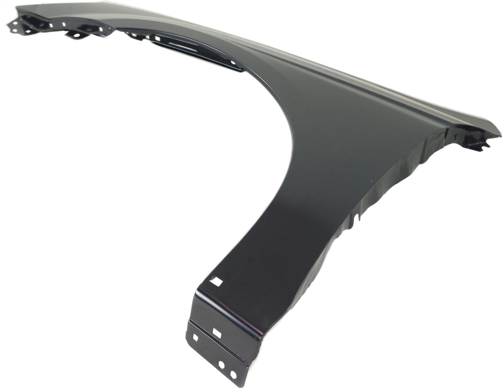 SPECTRA 07-09 FRONT FENDER LH, Primed, w/o Signal Light Hole, w/ Body Side Molding Holes