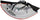 RIO 03-05 TAIL LAMP RH, Assembly, Sedan