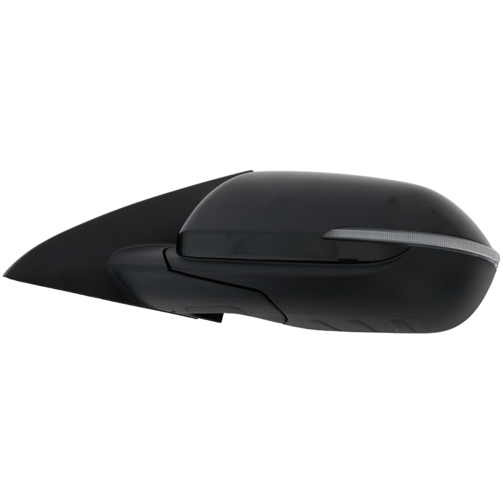 SELTOS 21-23 MIRROR LH, Power, Manual Folding, Heated, Paintable, w/ Turn Signal Light, w/o Memory, Puddle Light, Auto-Dimming, BSD, S Model
