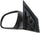 RIO/RIO5 10-11 MIRROR LH, Power, Manual Folding, Heated, Paintable, w/ Signal Light