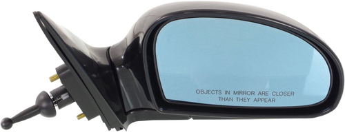 SPECTRA 04-09 MIRROR RH, Manual Remote, Manual Folding, Non-Heated, Paintable, Blue Glass, Sedan/HB