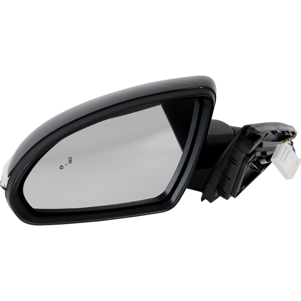 OPTIMA 16-20 MIRROR LH, Power, Manual Folding, Heated, Paintable, w/ BSD and Signal Light, w/o Memory, (Exc. Hybrid Model), USA Built Vehicle