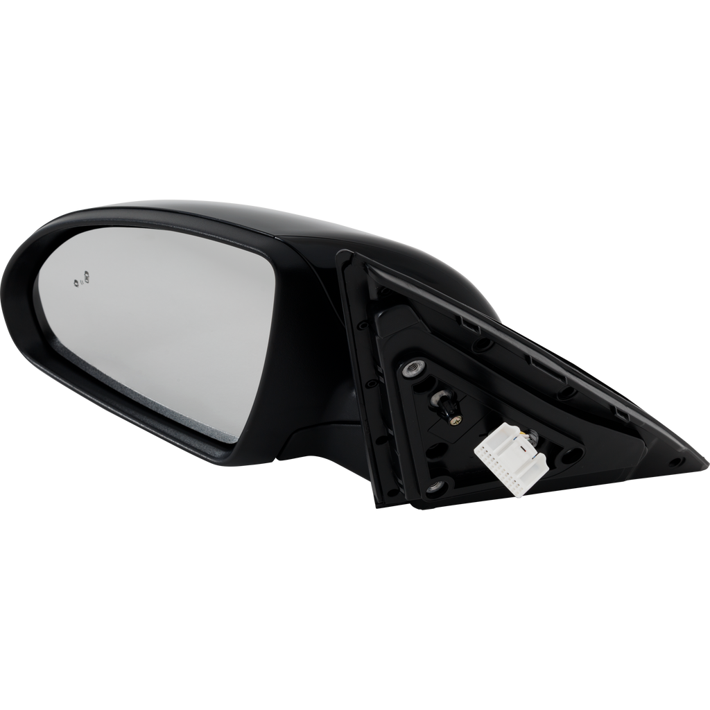 OPTIMA 19-20 MIRROR LH, Power, Power Folding, Heated, Paintable, w/ BSD and Signal Light, w/o Memory, (Exc. Hybrid Model)