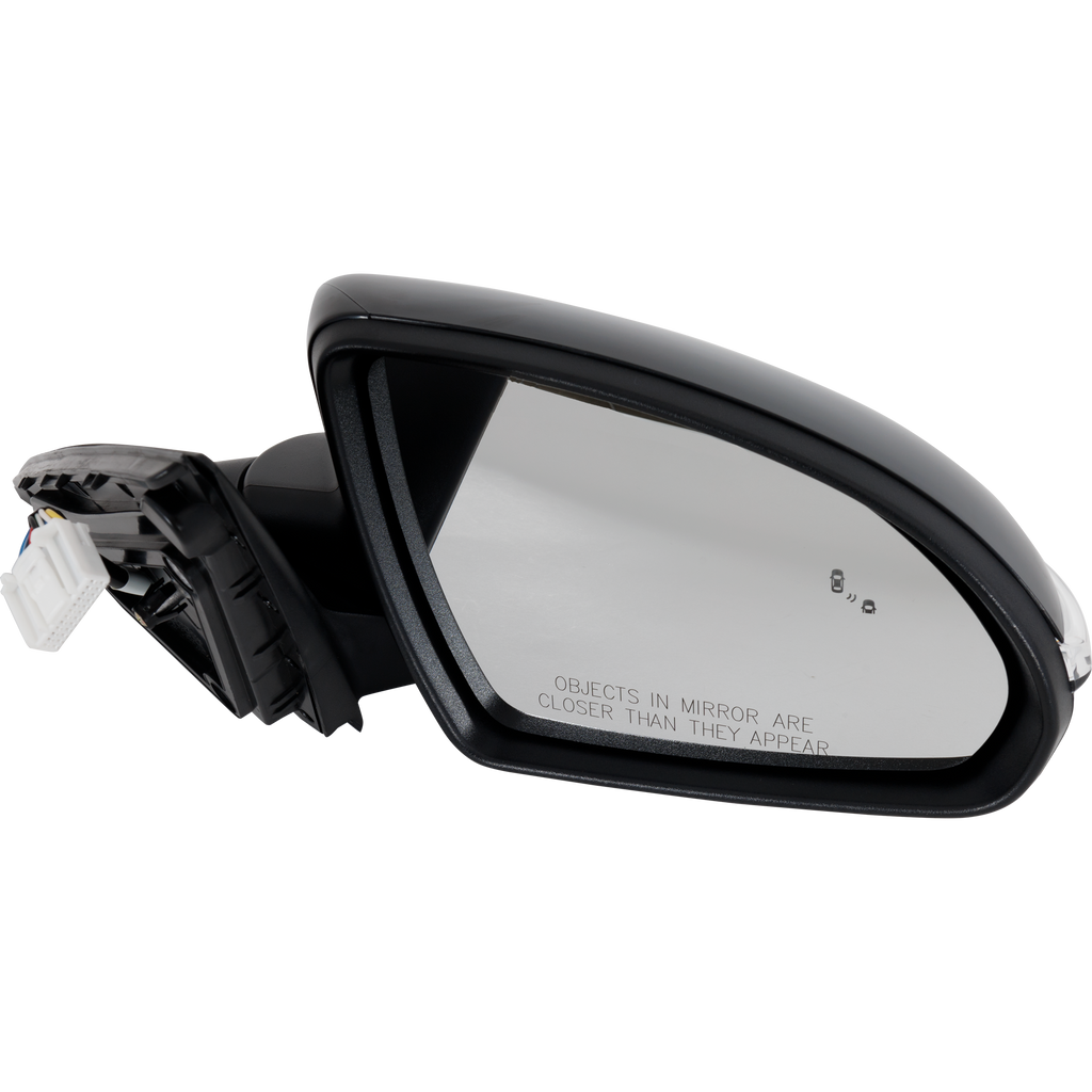 OPTIMA 19-20 MIRROR RH, Power, Power Folding, Heated, Paintable, w/ BSD and Signal Light, w/o Memory, (Exc. Hybrid Model)