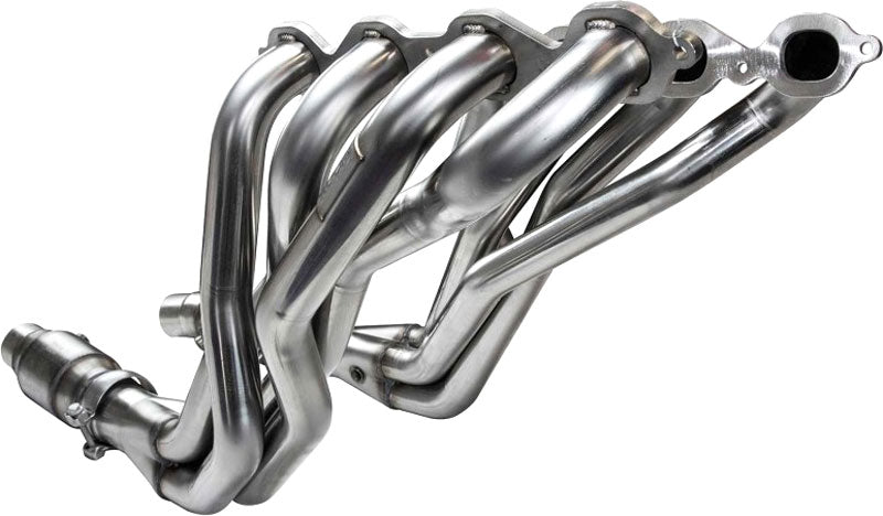 1 7/8 in. x 3 in. Stainless Steel Longtube Headers includes 3 in. x 2 3/4 in. GREEN Catted Connection Pipes.Factory Exhaust must be cut to install.;2016 + Chevrolet Camaro SS LT1 6.2L