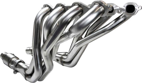 1 7/8 in. x 3 in. Stainless Steel Longtube Headers includes 3 in. x 2 3/4 in. GREEN Catted Connection Pipes.Factory Exhaust must be cut to install.;2016 + Chevrolet Camaro SS LT1 6.2L