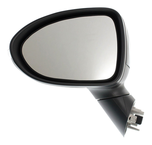 RIO 12-14 MIRROR LH, Power, Power Folding, Heated, Paintable, w/ Signal Light, Hatchback/Sedan