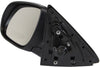 FORTE KOUP 10-13 MIRROR LH, Manual Adjust, Manual Folding, Non-Heated, Paintable