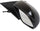 FORTE KOUP 10-13 MIRROR RH, Manual Adjust, Manual Folding, Non-Heated, Paintable
