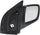 SEDONA 09-14 MIRROR RH, Power, Manual Folding, Heated, Paintable, w/ Memory and Signal Light