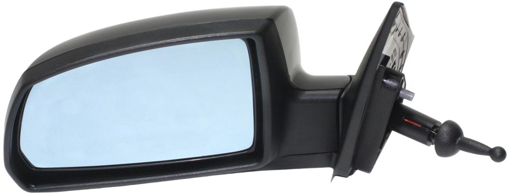 RIO5 07-09 MIRROR LH, Manual Adjust, Manual Folding, Non-Heated, Paintable