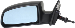 RIO5 07-09 MIRROR LH, Manual Adjust, Manual Folding, Non-Heated, Paintable