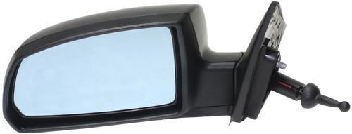 RIO5 07-09 MIRROR LH, Manual Adjust, Manual Folding, Non-Heated, Paintable