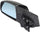 RIO5 07-09 MIRROR LH, Manual Adjust, Manual Folding, Non-Heated, Paintable