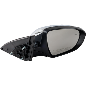 OPTIMA 14-15 MIRROR RH, Power, Power Folding, Heated, Chrome, w/ BSD and Signal Light, (Exc. Hybrid Model), USA Built Vehicle
