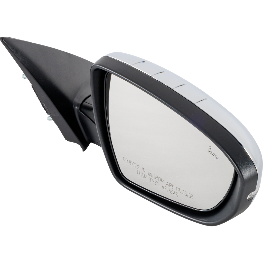 OPTIMA 14-15 MIRROR RH, Power, Power Folding, Heated, Chrome, w/ BSD and Signal Light, (Exc. Hybrid Model), USA Built Vehicle