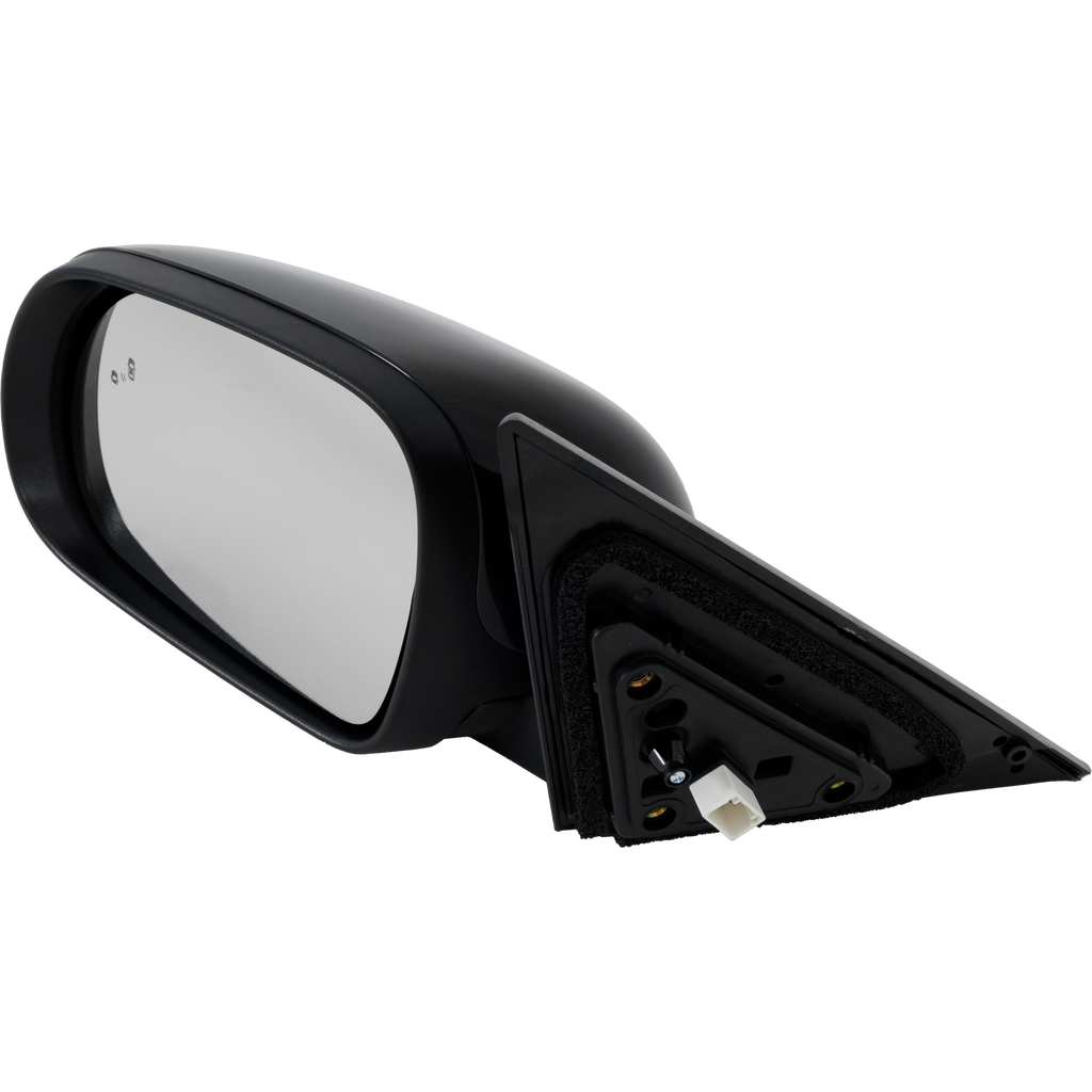 SOUL 20-23 MIRROR LH, Power, Manual Folding, Heated, Paintable, w/ In-housing Signal Light, BSD in Glass, w/o Memory, Puddle Light, Auto-Dimming