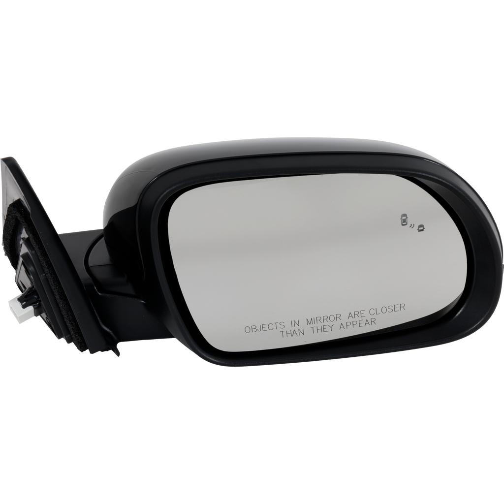 SOUL 20-23 MIRROR RH, Power, Manual Folding, Heated, Paintable, w/ In-housing Signal Light, BSD in Glass, w/o Memory, Puddle Light, Auto-Dimming