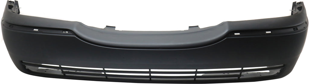 TOWN CAR 03-07 FRONT BUMPER COVER, Primed, w/ Fog Light Holes