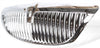 TOWN CAR 03-11 GRILLE, Chrome Shell and Insert, Plastic, (Exc. Limited Edition) - CAPA