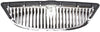 TOWN CAR 03-11 GRILLE, Chrome Shell and Insert, Plastic, (Exc. Limited Edition)