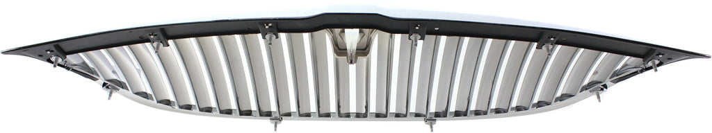 TOWN CAR 05-11 GRILLE, Chrome Shell/Painted Dark Gray Insert, Plastic, w/ Limited Edition