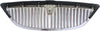 TOWN CAR 05-11 GRILLE, Chrome Shell/Painted Dark Gray Insert, Plastic, w/ Limited Edition