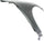 ES350 07-12 FRONT FENDER RH, Primed, Steel - CAPA