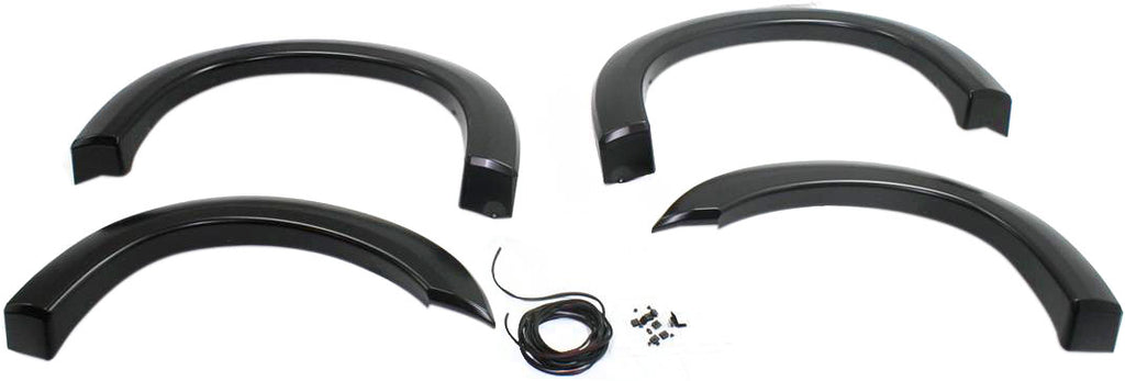 Ford Extend-A-Fender Flare Set of 4; Dura-Flex(R) 2000 ABS Material