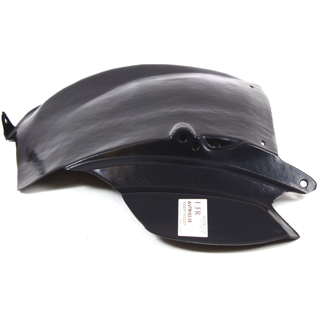 AVIATOR 03-05 FRONT FENDER LINER RH, Front Section