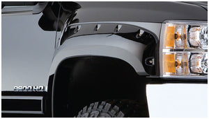 Chevrolet Pocket Style Fender Flare Front Pair; Dura-Flex(R) 2000 ABS Material
