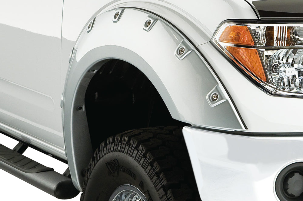 Nissan Boss Pocket Style Fender Flare Set of 4; Dura-Flex(R) 2000 ABS Material