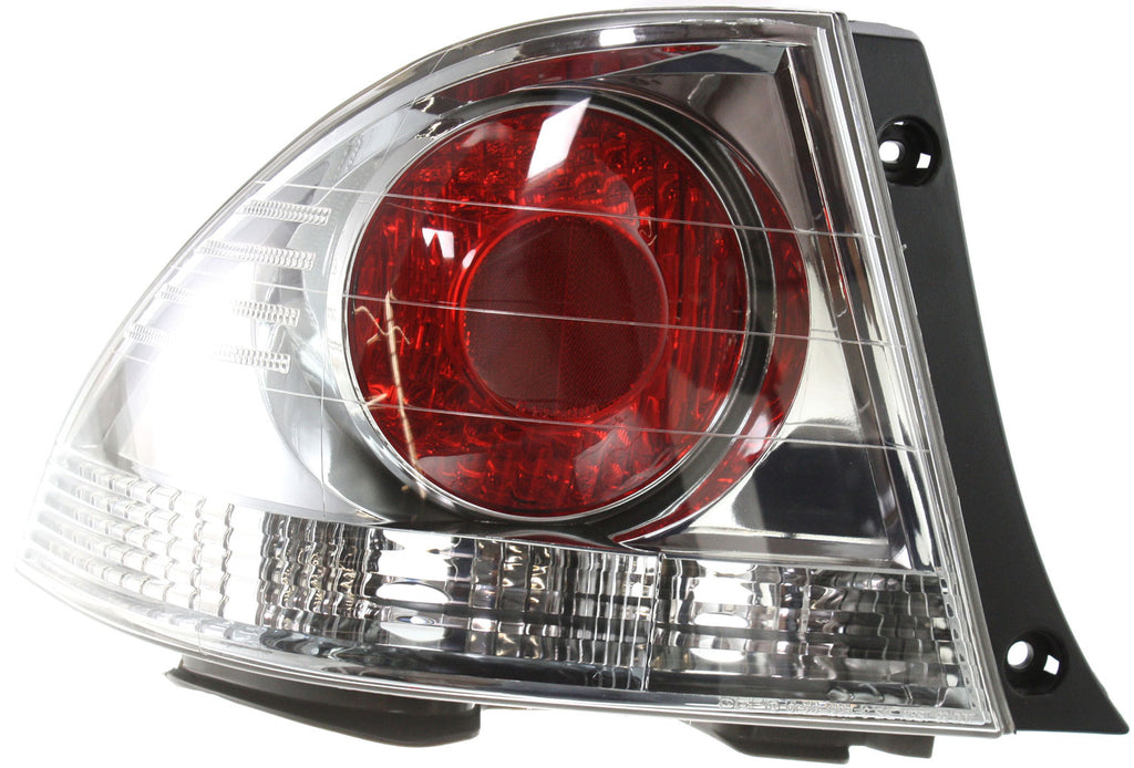 IS300 04-05 TAIL LAMP LH, Outer, Lens and Housing, w/o Sport Pkg., Sedan