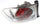 IS300 04-05 TAIL LAMP LH, Outer, Lens and Housing, w/o Sport Pkg., Sedan