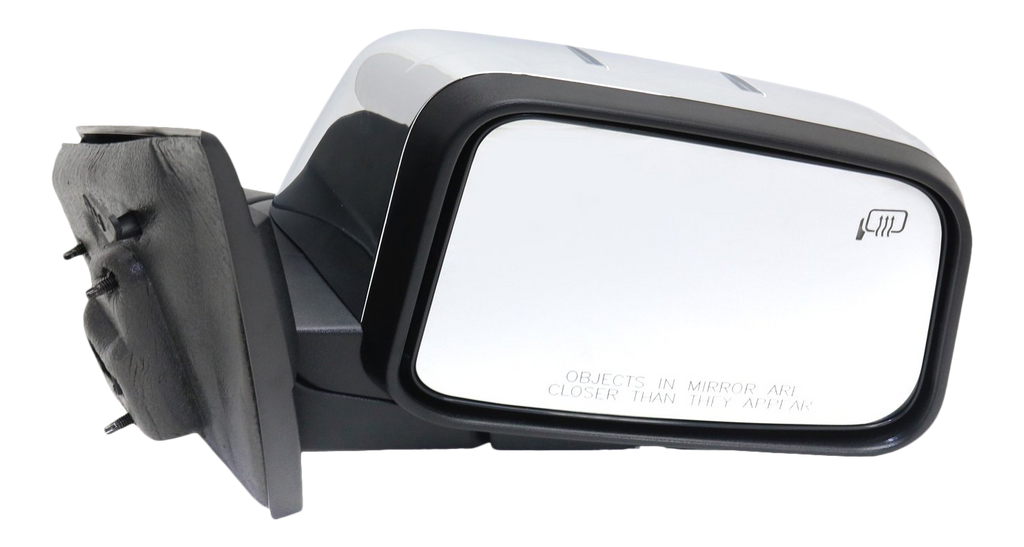 MKX 07-07 MIRROR RH, Power, Manual Folding, Heated, Chrome, w/ Puddle Light, Memory