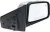 MKX 07-07 MIRROR RH, Power, Manual Folding, Heated, Chrome, w/ Puddle Light, Memory
