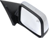 MKX 07-07 MIRROR RH, Power, Manual Folding, Heated, Chrome, w/ Puddle Light, Memory