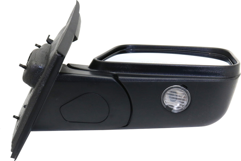 MKX 07-07 MIRROR RH, Power, Manual Folding, Heated, Chrome, w/ Puddle Light, Memory