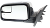 MKX 10-10 MIRROR LH, Power, Manual Folding, Heated, Chrome, w/ Blind Spot Glass and Puddle Light, w/o Memory