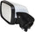 LR4 10-13 MIRROR LH, Power, Power Folding, Heated, Paintable, w/o Camera and Memory