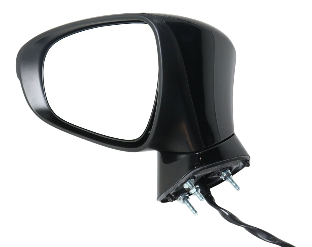 CT200H 14-17 MIRROR LH, Power, Manual Folding, Heated, Textured, w/ In-housing Signal Light, w/o Auto Dimming, BSD, and Memory