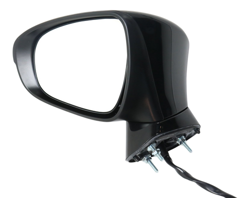 CT200H 14-17 MIRROR LH, Power, Manual Folding, Heated, Textured, w/ In-housing Signal Light, w/o Auto Dimming, BSD, and Memory