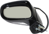 IS250/IS350 06-08 MIRROR LH, Power, Manual Folding, Heated, Paintable, w/ Memory and Puddle Light, w/o Auto Dimming