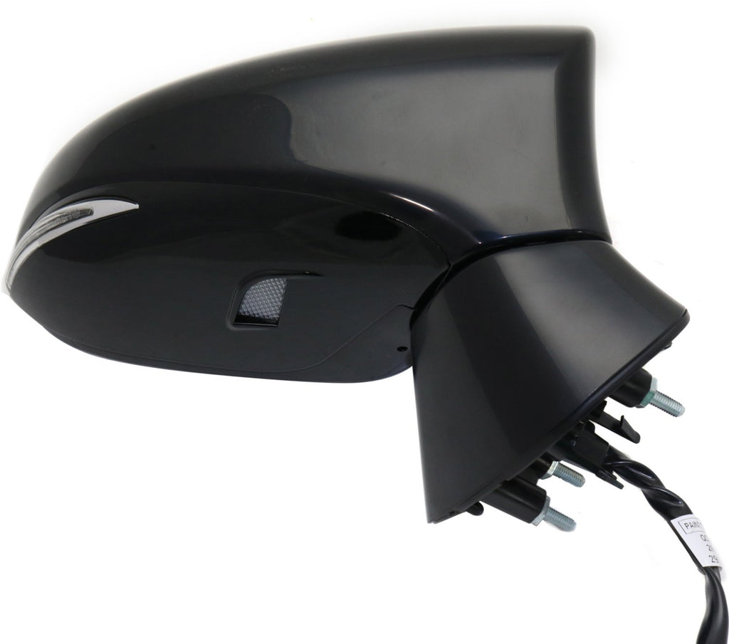 GS350 13-20/GS450H 13-18 MIRROR RH, Power, Manual Folding, Heated, Paintable, w/ Memory, Puddle Light, and Signal Light, w/o BSD