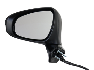 ES300H/ES350 13-15 MIRROR LH, Power, Manual Folding, Heated, Paintable, w/ In-housing Signal Light, w/o Auto Dimming, BSD, and Memory