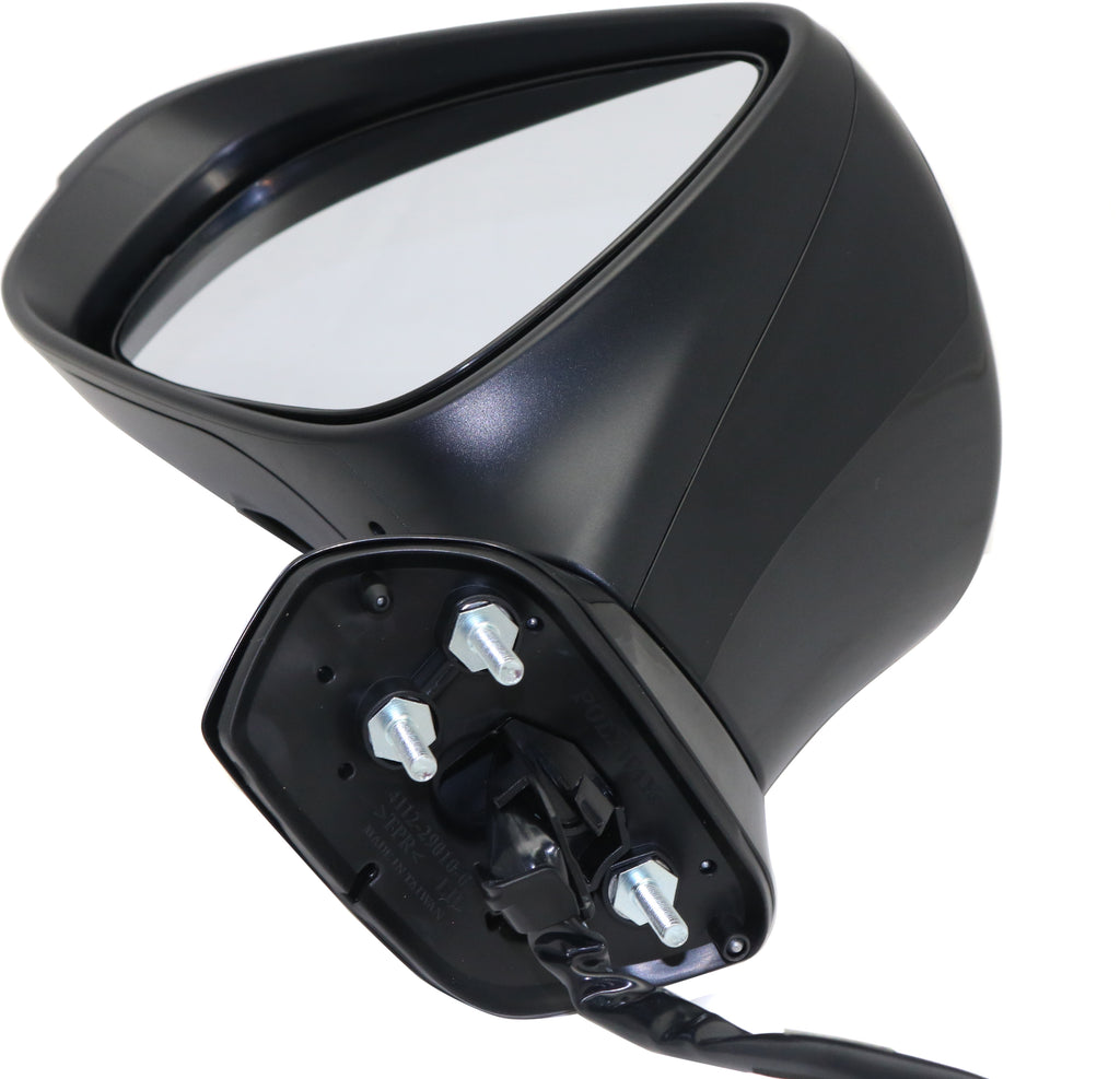 ES300H/ES350 13-15 MIRROR LH, Power, Manual Folding, Heated, Paintable, w/ In-housing Signal Light, w/o Auto Dimming, BSD, and Memory