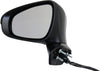 ES300H/ES350 13-15 MIRROR LH, Power, Manual Folding, Heated, Paintable, w/ In-housing Signal Light, w/o Auto Dimming, BSD, and Memory